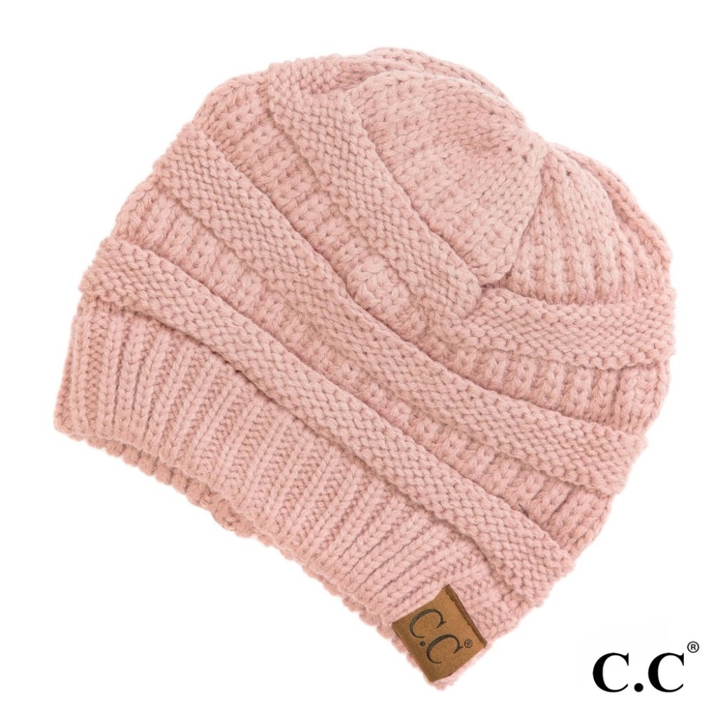 CC Winter Beanie Authentic Hat - Indi Pink